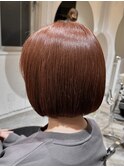 〈宮本〉ブリーチなしピンクベージュ