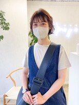 キジ(kiji)&nbsp;【kiji】カジュアルパーマボブ。＃久屋美容院#丸の内＃伏見