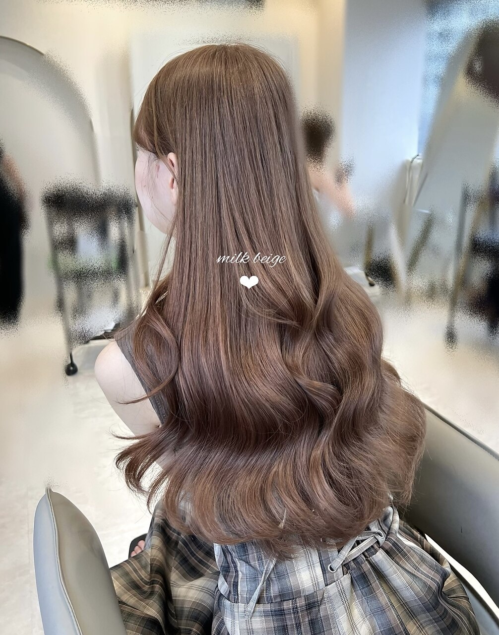 ミルクティーベージュ/色気/艶髪/モテカラー/秋カラー：L183920827