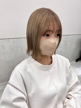 サンド 鹿児島中央(sand) @sei___sandインナーカラー/ボブ/ブリーチ/鹿児島中央駅