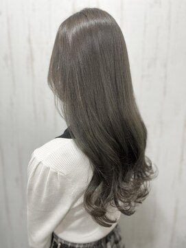 アトリエMAI 北千住 透明感カラー◎ハイトーングレージュ#北千住