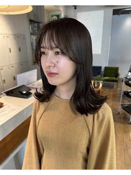 クリアー オブ ヘアー 藤が丘店(clear OF HAIR) オリーブカラー