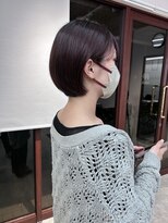 ルックアット(Look at)&nbsp;【Look at】20代30代40代ショートボブピンクブラウン顔まわり