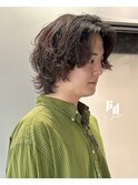 外国人風パーマ プードルパーマ ウルフ 外国人風カラー 新宿東口