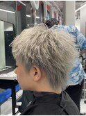 メンズアップバング