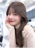 ［岩井style］20代30代40代韓国レイヤー/韓国ヘア/前髪顔まわり