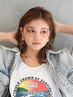 ★カット＋透明感カラー(根元６cm以内)￥12800→￥6400