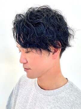 アッシュ 十日市場店(Ash) ツイストスパイラルパーマから40日後カットスタイル