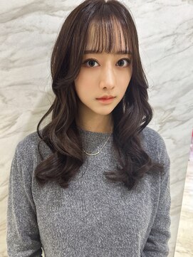 ロンド フィーユ(Lond fille) これから大注目のフォワードヘアセット韓国風カットカラー