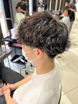 オンリーケアバイジャパン(ONLY CARE by JAPAN) 波巻きツイストスパイラルパーマメンズマッシュメンズパーマ