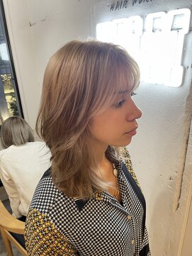 ヘアーワークス ヘルム 渋谷店(HAIR WORKS HELM) レイヤースタイル