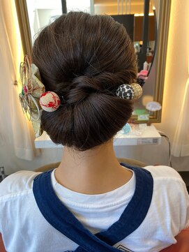 スタジオ ジョイ STUDIO Joy 下垂木店 お祭りヘアー