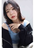 20代30代40代小顔似合わせカットイメチェン前髪こなれミディ
