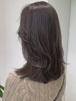 ザックギンザ(ZACC ginza)&nbsp;グレージュ/ミディアム/レイヤー/こなれミディ/イメチェン