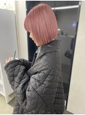 pail pink bob #久屋大通#丸の内#栄