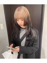 ニコフクオカヘアーメイク(NIKO Fukuoka Hair Make)&nbsp;《NIKO》ルーツカラーで周りと差をつける☆デザインカラー