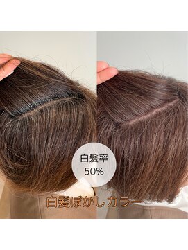 ザリカル(THE RECAL.) 【THE RECAL.】オリジナル☆白髪ぼかしカラー