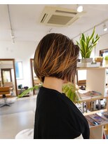 バッタ(Batta)&nbsp;sakagami　ボブ　バレイヤージュ