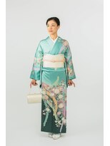 キモノクイーン(KIMONO QUEEN) 訪問着レンタル￥55,000 /No.81