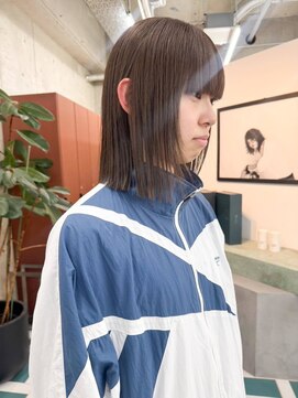 ノエ(noe) ホワイトグレージュ/デジタルパーマ/チェリーブラウン/栄k39