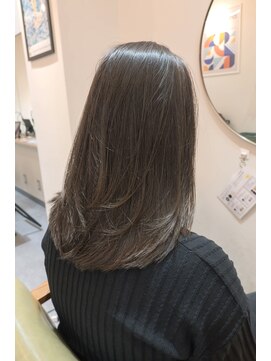 ロウバイレボ 柏(lou by revo) ミディアム/韓国風/レイヤーカット/顔回りカット/柏駅