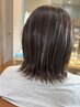 【白髪をお洒落に見せたい方】カット＋お白髪対応のデザインカラーをご提案