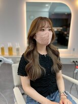 アロア 横浜(Aloa) 【Aloa横浜】韓国くびれヘア×透明感アッシュ
