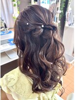 ジェネータ 新横浜店(GENETA)&nbsp;ゆるふわハーフアップ【新横浜/ヘアセット/着付け】