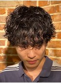 濡れ感ナチュラルウルフパーマ