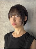 【顔まわりレイヤー×ショート】