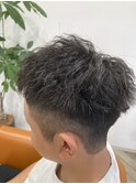 ツイストピンパーマ