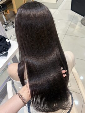 ユーフォリア 銀座(Euphoria) 韓国ストレート髪質改善 レイヤーオルチャン小顔前髪 艶髪