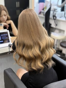 ラピス 福岡天神店(Lapis) ミルクティーベージュ