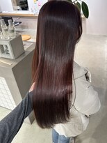 ハルキ(haruki)&nbsp;red brown × 髪質改善トリートメント