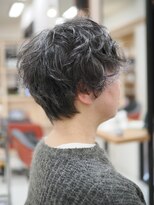 倶楽部ヘアーズ 醍醐本店(HAIR'S) 山科/伏見/醍醐/白髪を生かしたミセスショート/ハンサムパーマ