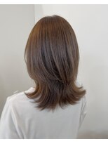 ロエ(loe) 透け感ブラウンカラー