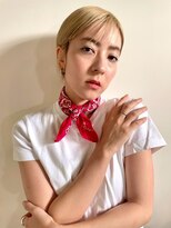  fit stand 千葉/ショートボブ/カット/パーマ/ダブルカラー/トリートメント/縮毛矯正&nbsp;イメチェン/ピンクベージュ/アンブレラカラー[千葉]