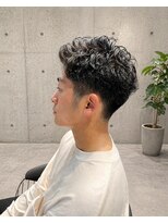ザ サード プレイス トーキョー ギンザ(THE THIRD PLACE TOKYO GINZA)&nbsp;【銀座メンズ】刈り上げベースのニュアンスパーマ