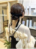 お呼ばれアレンジ/ボブアレンジ