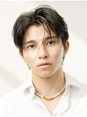 ビジネスメンズショートリクルートセンターパートツーブロック