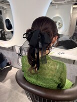アフィナー 新宿(Afinar)&nbsp;リボンヘアアレンジ