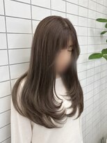ネウィ 所沢(newi)&nbsp;オリーブベージュ×レイヤーカット