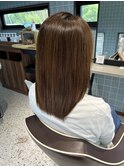 40代/女性/髪質改善ヘッドスパ/カット