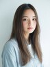 カット+髪質改善縮毛矯正+ダメージケアトリートメント¥12100
