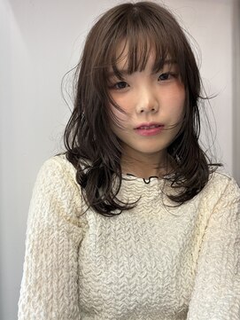 プロスタンセラ 透明感カラー×顔周りレイヤーカット