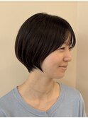 顔周りすっきりミニーショート☆