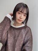 外ハネボブ　ミニボブ　大人かわいい　簡単すたいりんぐ