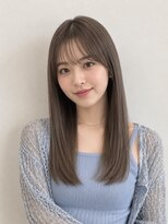 アースコアフュールボーテ 高岡店(EARTH coiffure beaute) オリーブカラー_ダークトーン_ダブルカラー_レイヤーカット