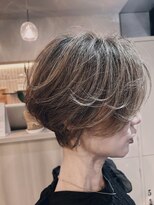 オーガニックイズオーディナリー(organic is ordinary)&nbsp;大人の小顔ショート/40代/50代/60代