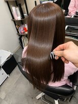 お～るうぇいず(always)&nbsp;大人可愛いピンクベージュアルカリ酸熱トリートメントレイヤー